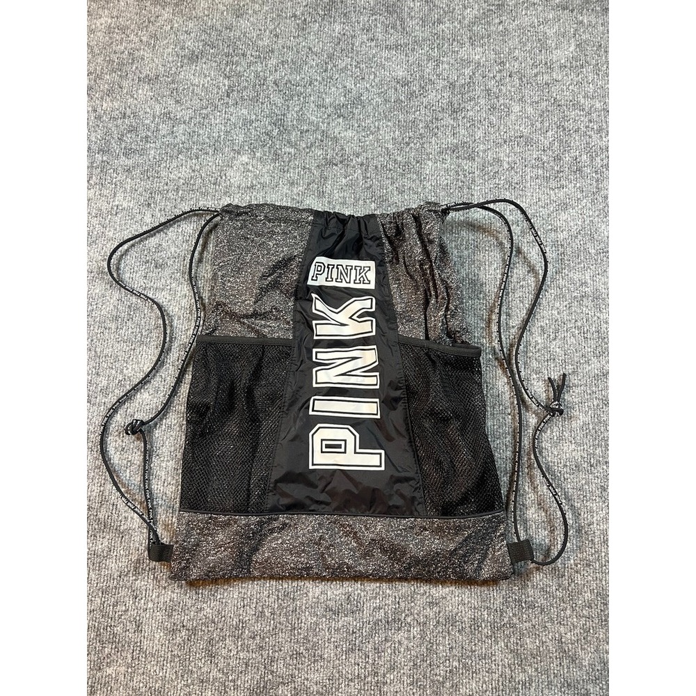VICTORIA'S SECRET PINK DRAWSTRING BACKPACK BAG